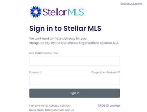 mls stellar login tutorial